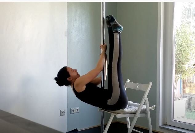Pole Strength & Chair Workout